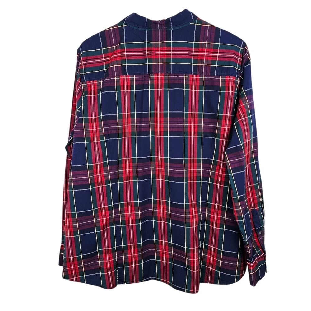 J. Crew #BT991 Lightweight Cotton-Blend Plaid Shirt in Signature Fit 2X - Picture 2 of 7